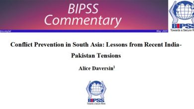 Conflict Prevention in South Asia Lessons from Recent India- Pakistan Tensions