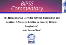 The Humanitarian Corridor between Bangladesh and Rakhine A Strategic Lifeline or Security Risk for Bangladesh