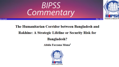 The Humanitarian Corridor between Bangladesh and Rakhine A Strategic Lifeline or Security Risk for Bangladesh