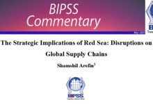 The Strategic Implications of Red Sea: Disruptions on Global Supply Chains