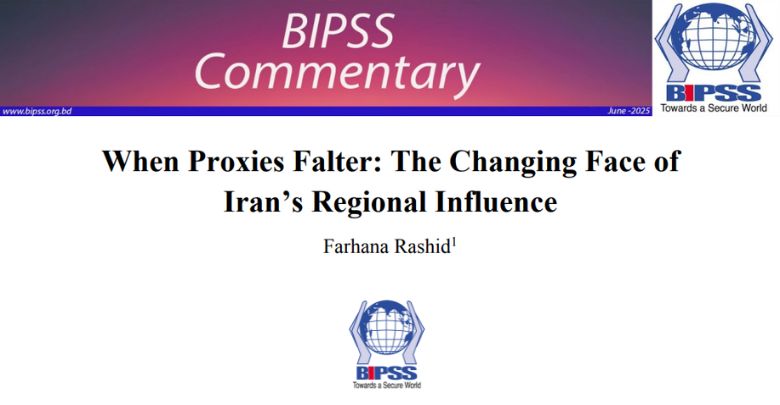 When Proxies Falter The Changing Face of Iran’s Regional Influence