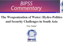 The Weaponization of Water: Hydro-Politicsand Security Challenges in South Asia 2