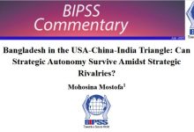 Bangladesh in the USA-China-India Triangle: Can Strategic Autonomy Survive Amidst Strategic Rivalries? 3