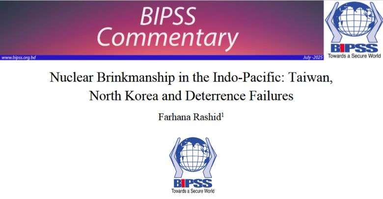 Nuclear Brinkmanship in the Indo-Pacific: Taiwan, North Korea and Deterrence Failures 1