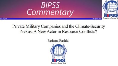 Private Military Companies and the Climate-Security Nexus: A New Actor in Resource Conflicts?
