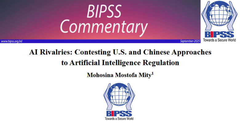 AI Rivalries: Contesting U.S. and Chinese Approaches to Artificial Intelligence Regulation 1