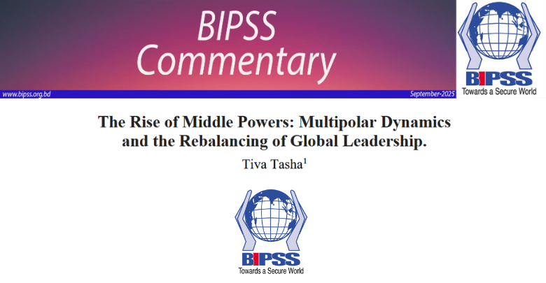 The Rise of Middle Powers: Multipolar Dynamics and the Rebalancing of Global Leadership 1