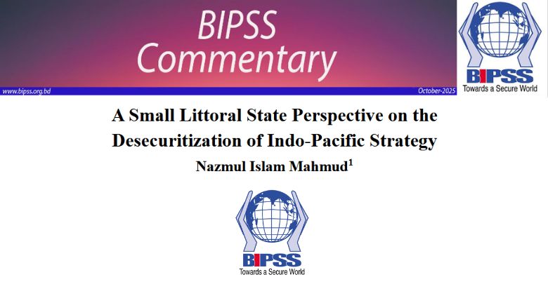A Small Littoral State Perspective on the Desecuritization of Indo-Pacific Strategy 1