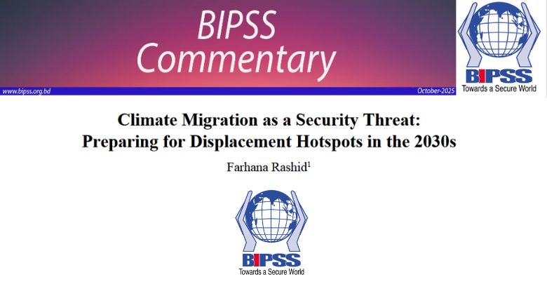 Climate Migration as a Security Threat: Preparing for Displacement Hotspots in the 2030s