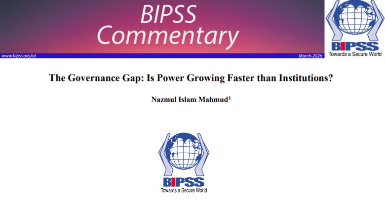The Governance Gap: Is Power Growing Faster than Institutions? 1