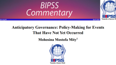 Anticipatory Governance: Policy-Making for Events That Have Not Yet Occurred 4