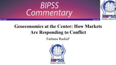 Geoeconomics at the Center: How Markets Are Responding to Conflict 1