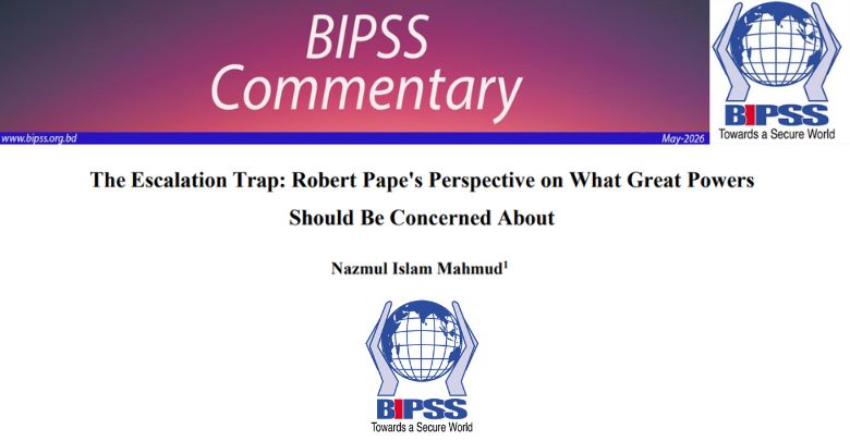 The Escalation Trap: Robert Pape's Perspective on What Great Powers Should Be Concerned About 1