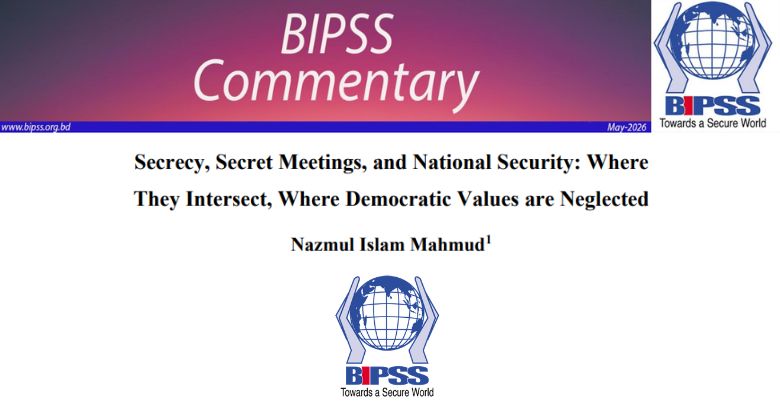 Secrecy, Secret Meetings, and National Security: Where They Intersect, Where Democratic Values are Neglected 1