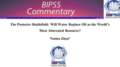 The Posterior Battlefield: Will Water Replace Oil as the World’s Most Altercated Resource? 8