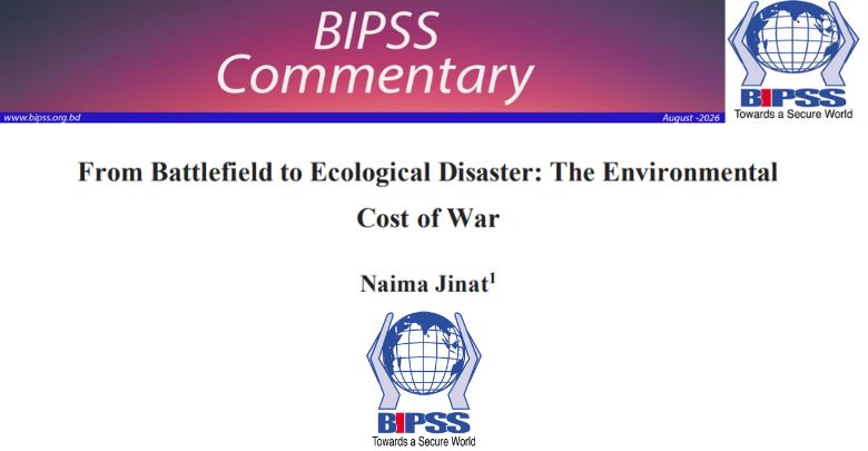 From Battlefield to Ecological Disaster: The Environmental Cost of War 1