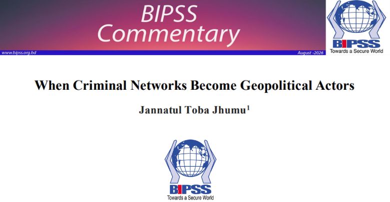 When Criminal Networks Become Geopolitical Actors 1
